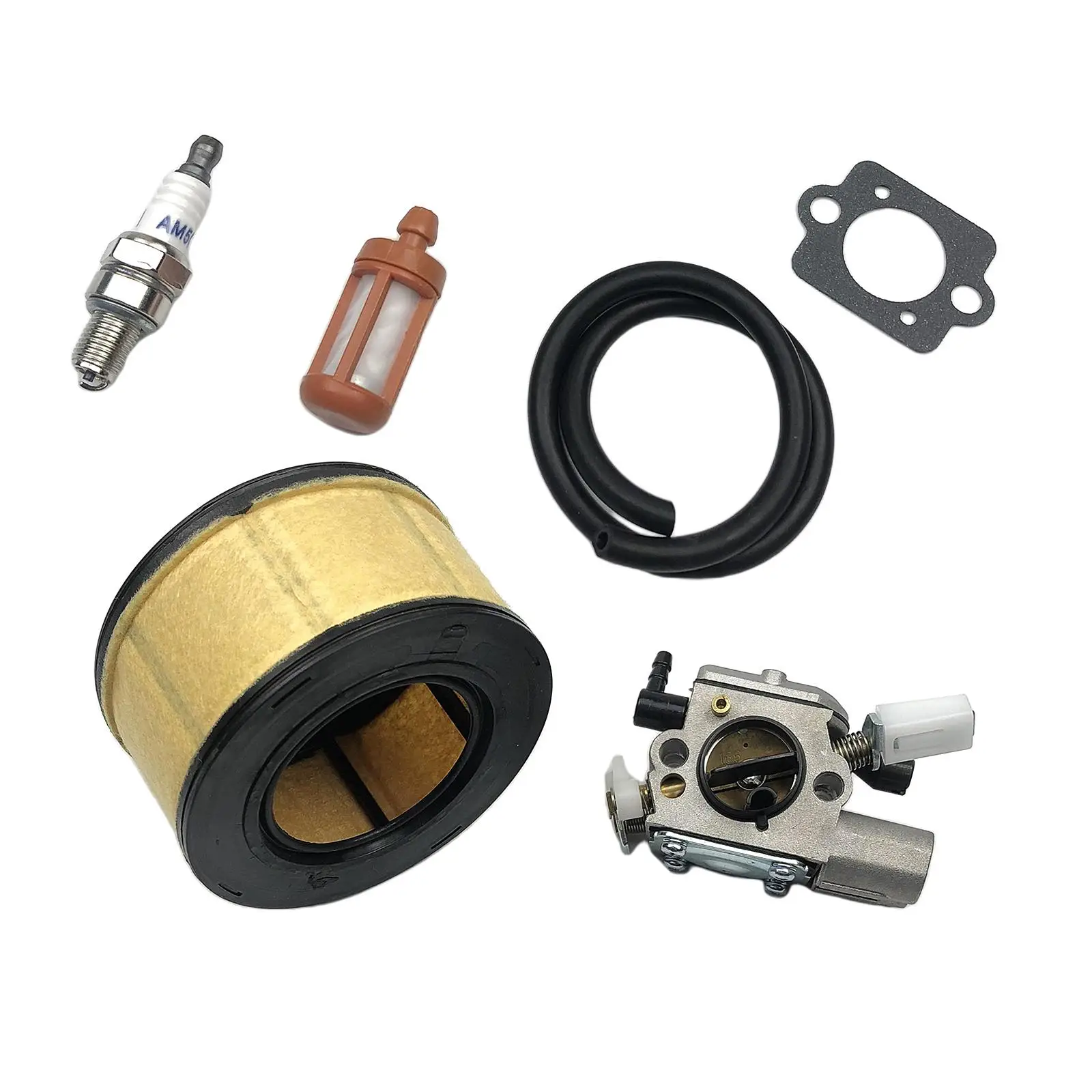 

Карбюратор с воздушным фильтром, Свеча зажигания для MS251 MS251C