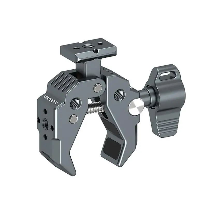 All-metal aluminum alloy U-shaped strong clamp C-shaped pea clamp multi-functional crab claw magic arm fixing accessories
