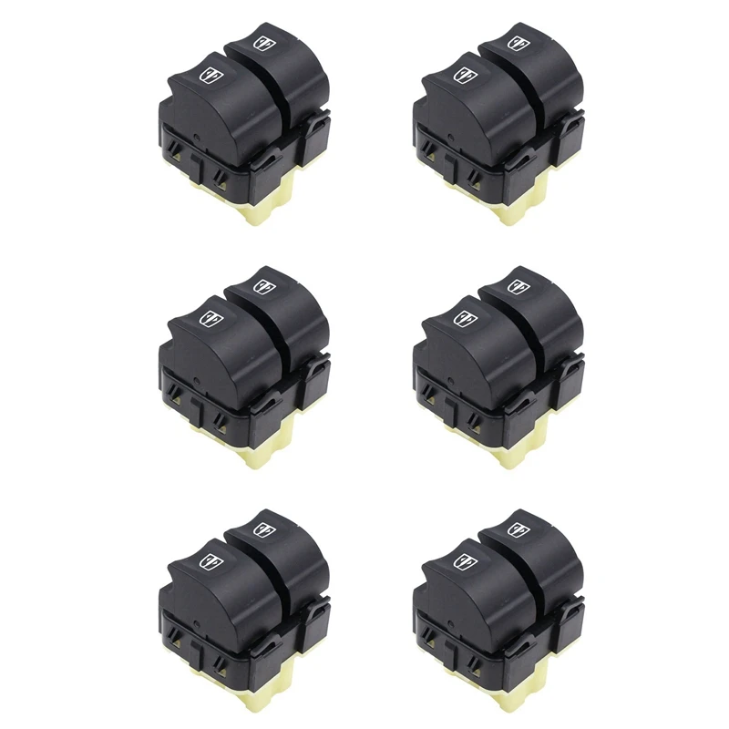 

6X 254118044R Electric Window Switch For Renault Clio MK IV 2013-2017