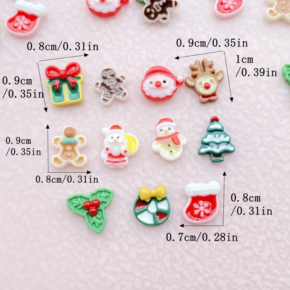 Nail Art Resin Charms Rhinestones DIY Craft 50Pcs For Nail, Cartoon Cat Coconut Tree Swimming Circle Beach