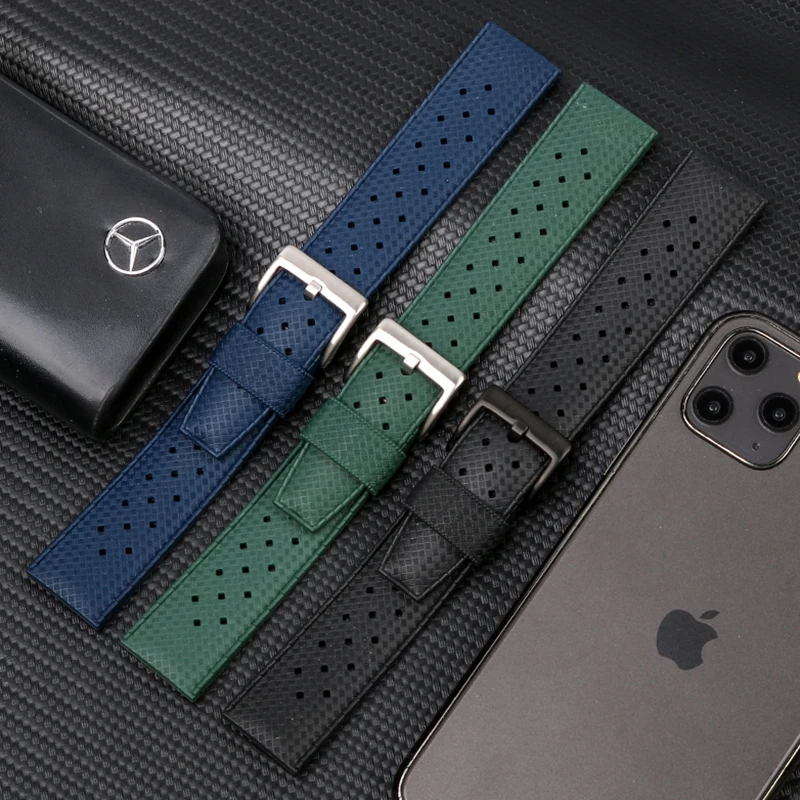 Cinturino In Gomma Sportivo Da Uomo Imperatore Per Tudor Rolex Green Water Ghost Omega Catena Di Ricambio In Silicone 20Mm 22Mm Cinturino Per Orologio