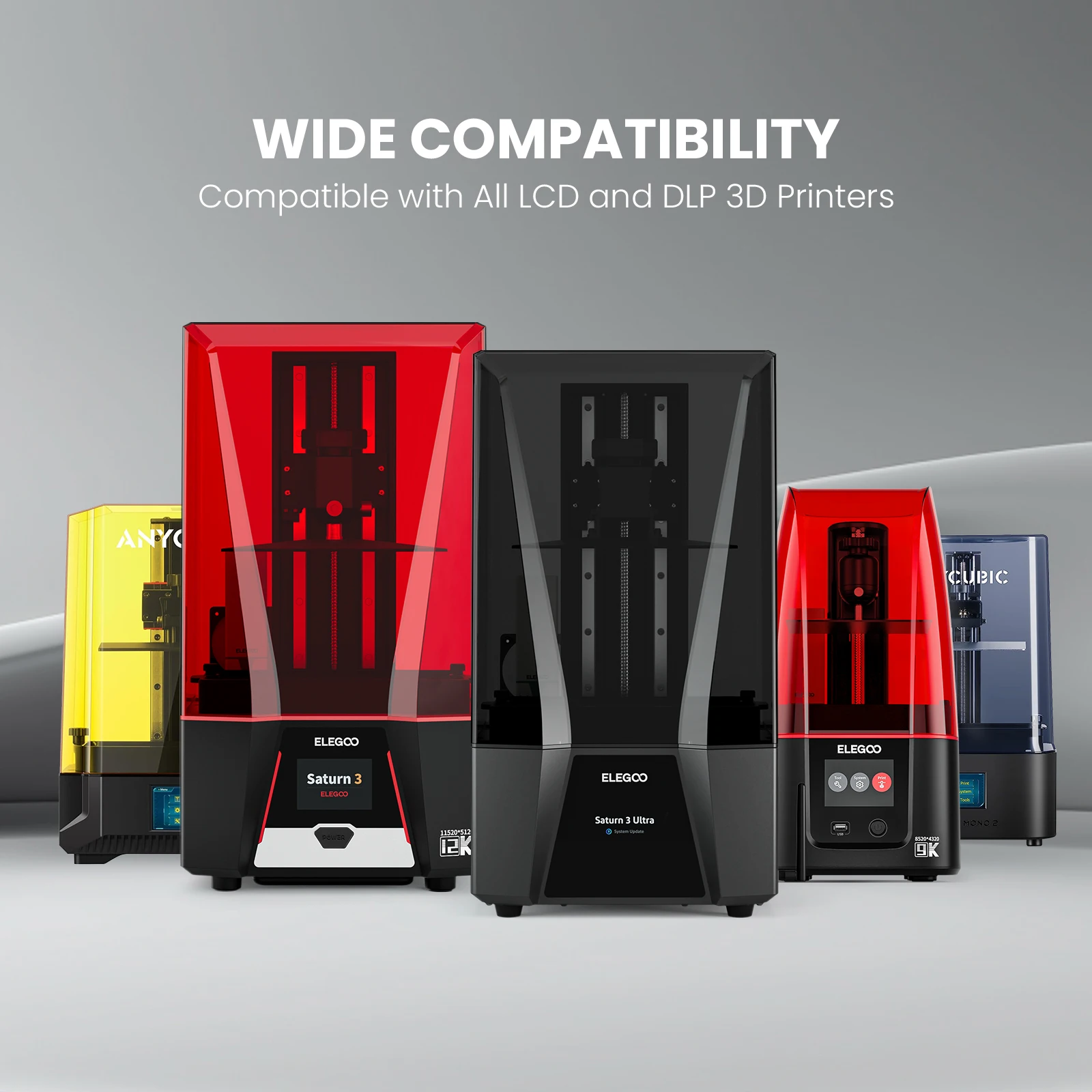 eSUN 3D Printer Snelle Hars, 405nm LCD UV Hardende S200