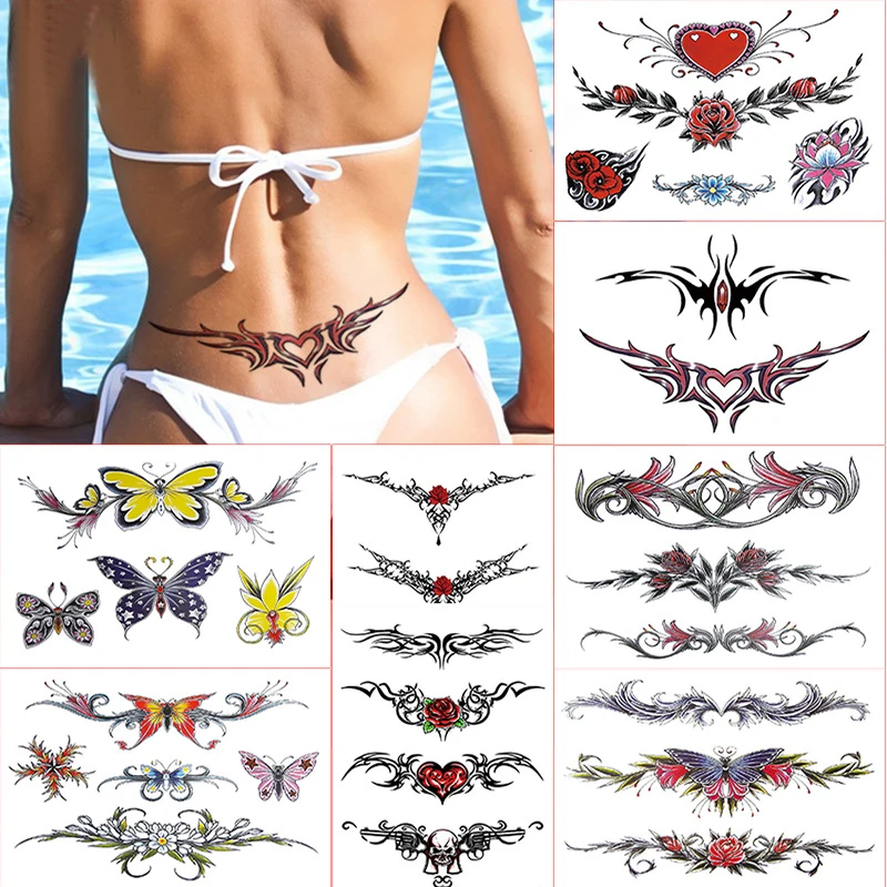 Oehok Halloween Temporary Tattoo Sticker-Waterproof Cool India | Ubuy