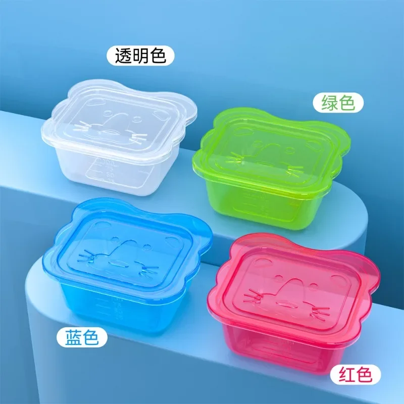 Baby Food Storage Snack Containers Baby Learning Dishes Auxiliary Bowl Portable Sealed Storage Boxs Can Microwave BPA Free