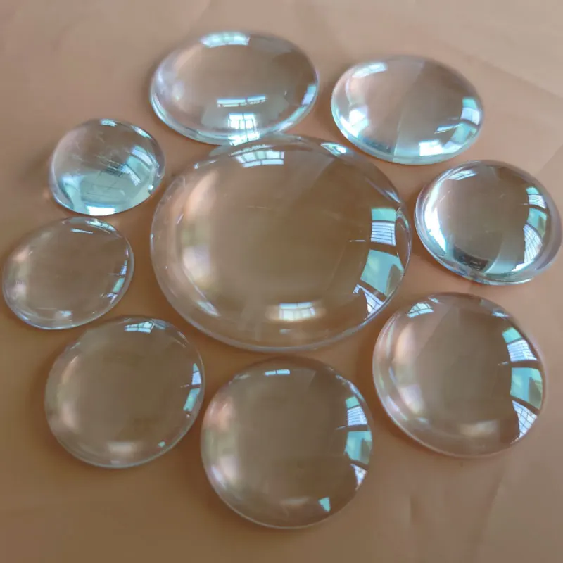 2개입 30 32 33 35 36 38 40 43 44 45mm 평볼록렌즈 초점거리 16 21 45 23 55mm 콘덴서 LED 볼록렌즈