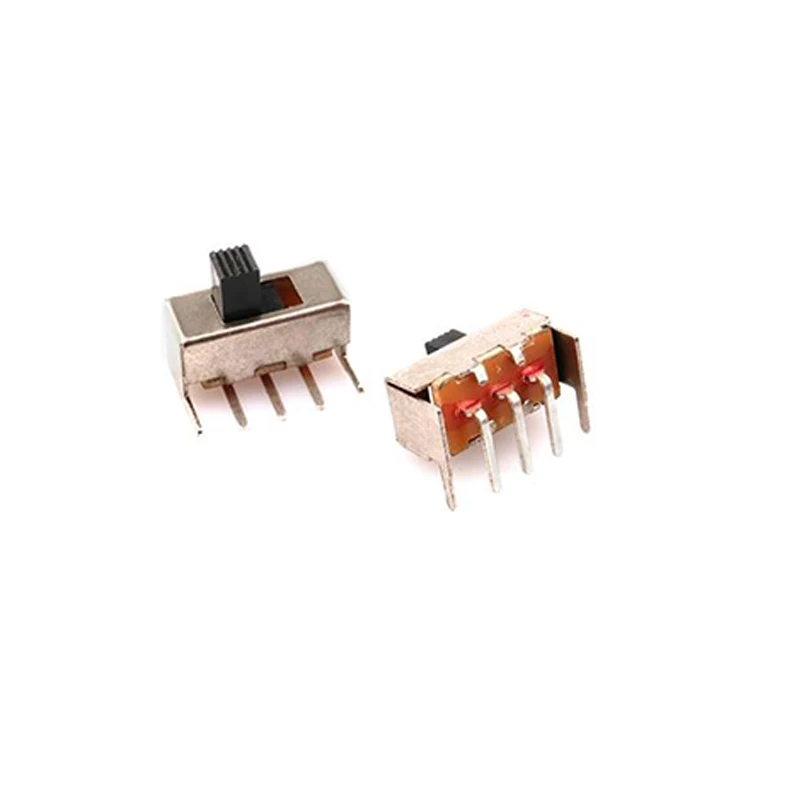 10Pcs Ss-12F23 Interruttore A Levetta Interruttore A Scorrimento Micro-Power Ingranaggio Scorrevole Orizzontale Inserito Direttamente