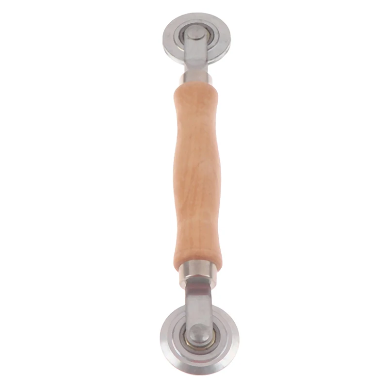 Window Screen Repair Tool Electroplating Window Screen Roller Spline Repair Roller Manual Mosquito Window Pressure Wheel Double-Head Pressure