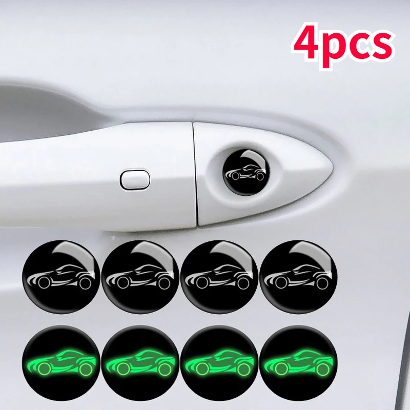 Auto Lock Bescherming Stickers Deurslot Sleutelgat Stickers Decal Decor Accessoires Auto Deur Lock Cover Protector