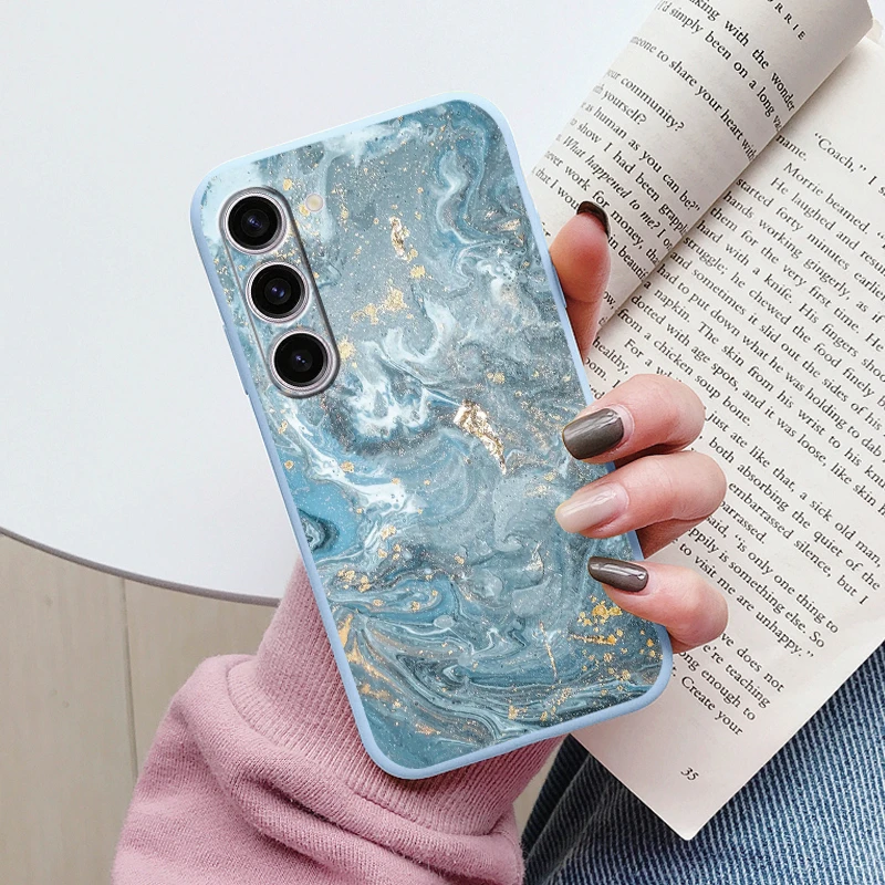 Marble Stone Texture Protective Silicone Phone Case