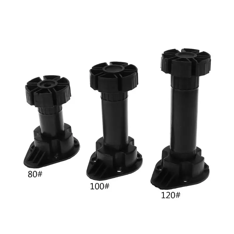

4pcs Adjustable Height Cupboard Foot Cabinet Leg For Kitchen Bathroom T5EF