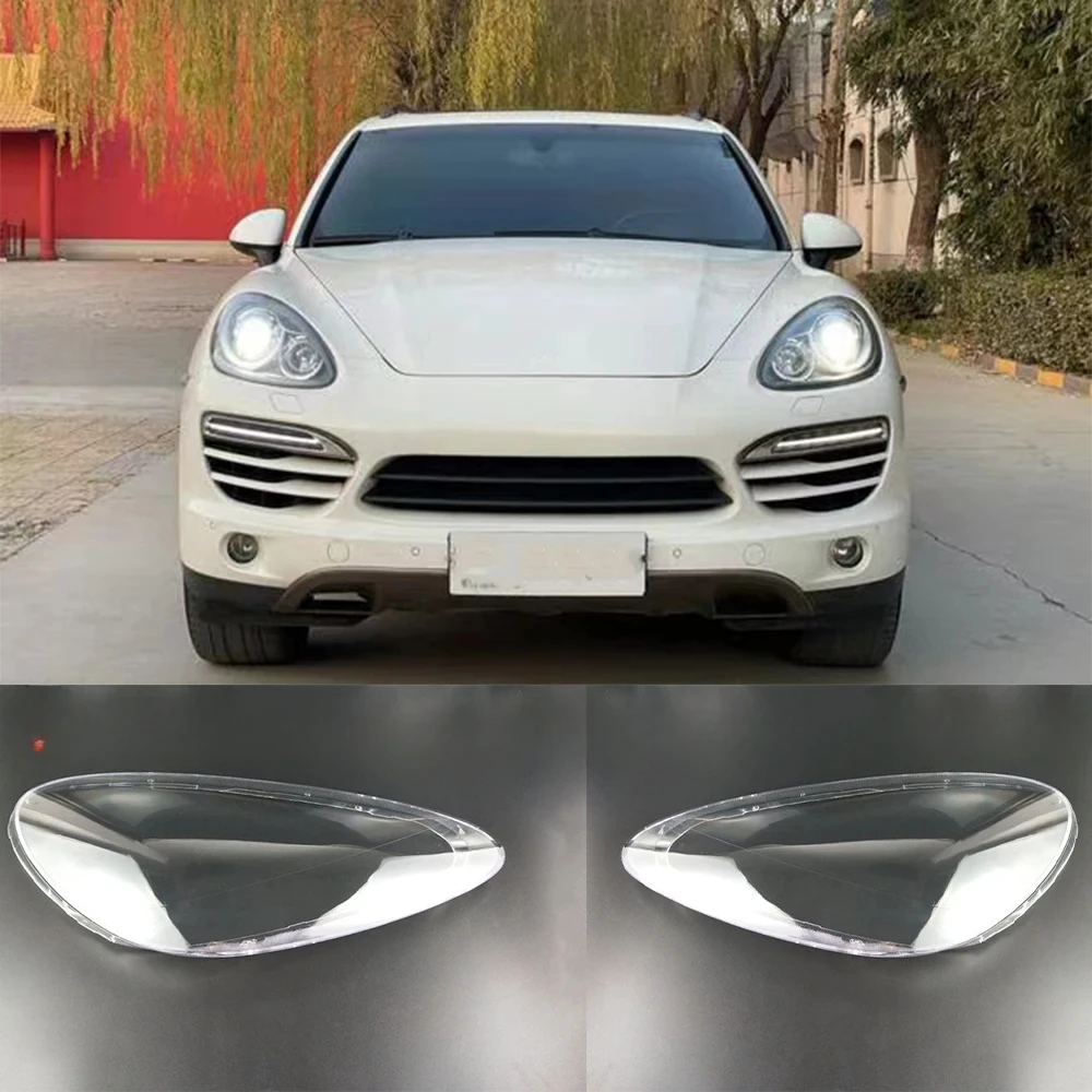 

Для-Porsche Cayenne 2011 2012 2013 2014 чехол для фары Прозрачная крышка для объектива