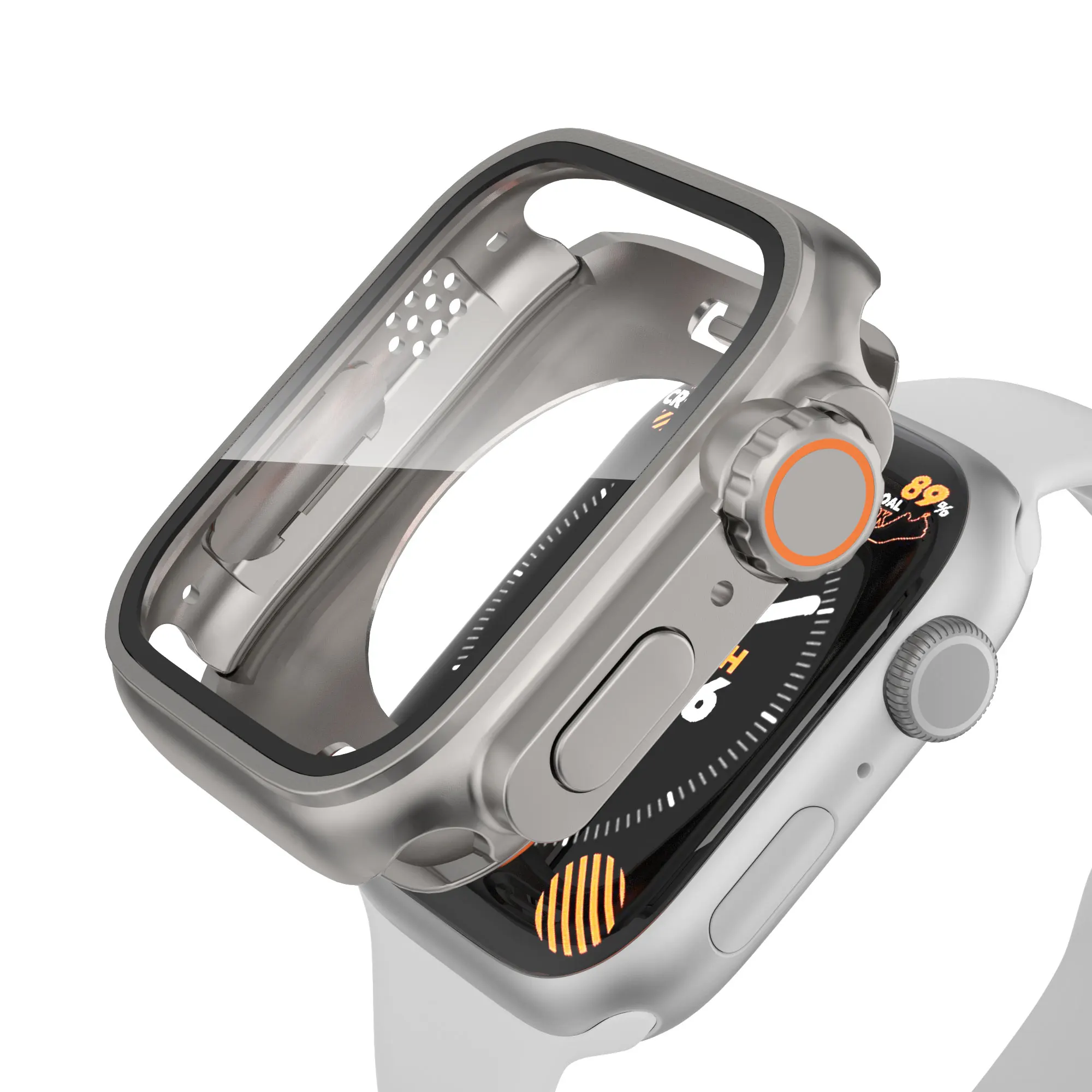 Durable Waterproof Full-Coverage Protective Watch Case