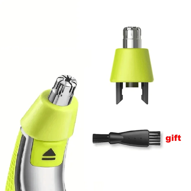 Têtes de rechange pour tondeuse à poils de nez, 1 pièce, compatibles avec le rasoir Philips One Blade et OneBlade Pro, lames étanches à double bord