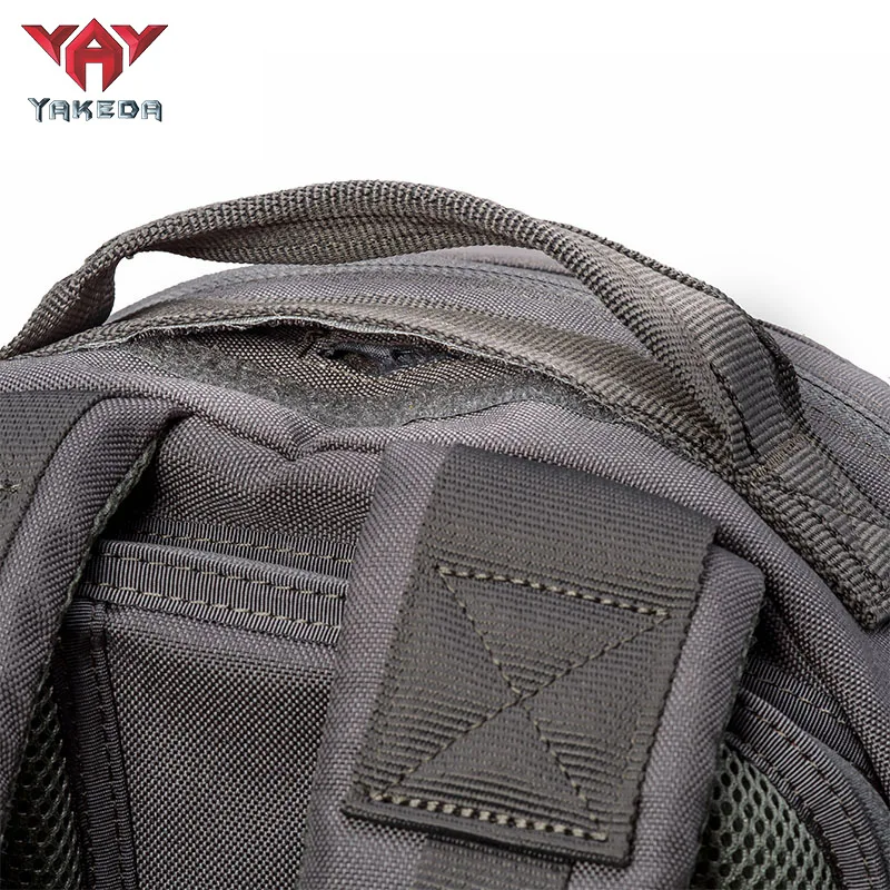 YAKEDA Multifunctional Backpack 35L Molle Outdoor Bag Men Women Camouflage Backpack 600D