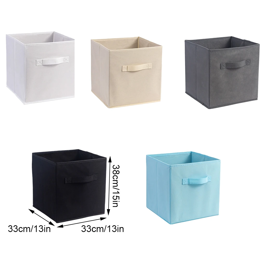 Home fabric storage storage box for storage box，Storage ，33x38x33 cm, 6