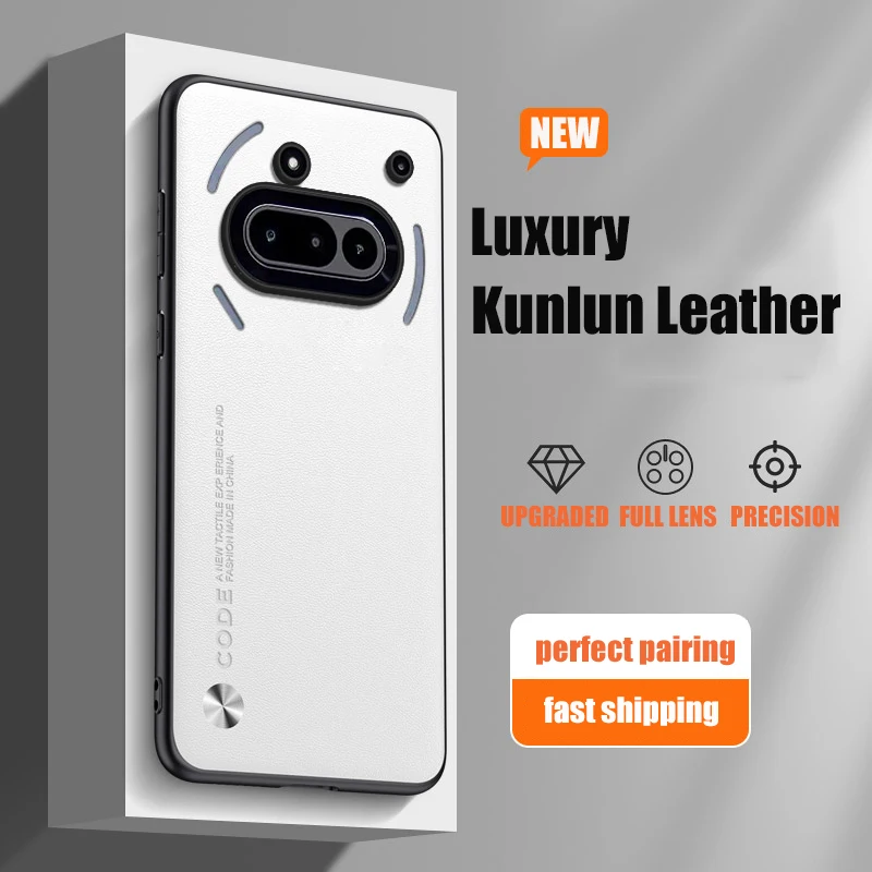 Premium PU Leather Shockproof Back Cover Case