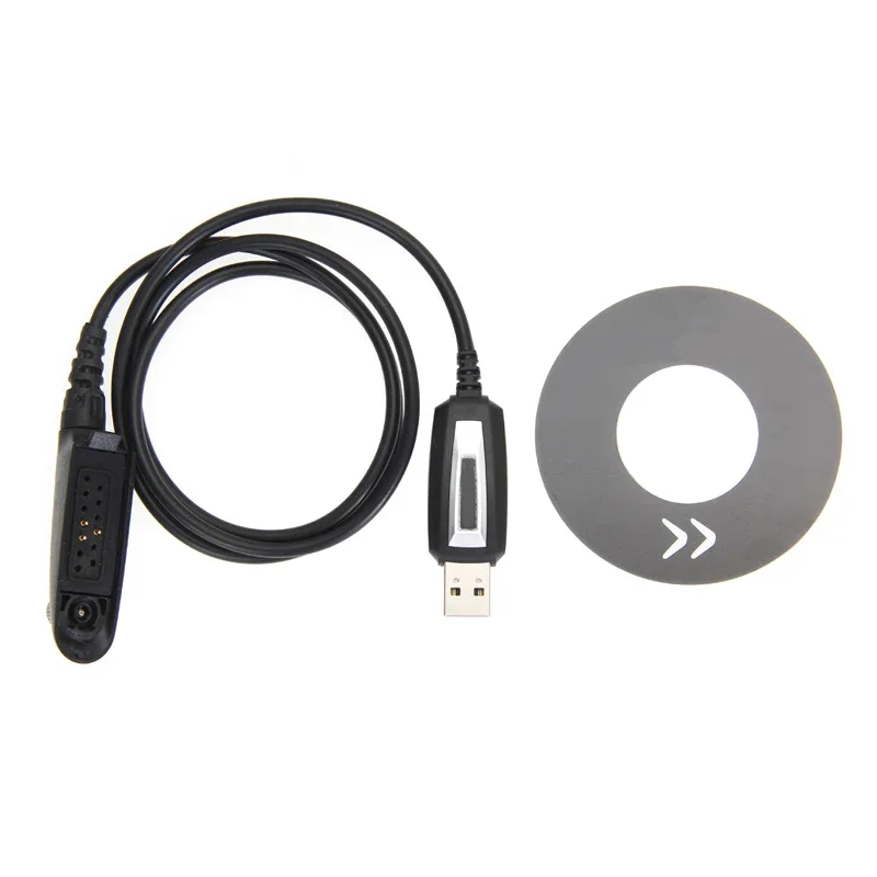 

USB Programming Wire Frequency Cable for BAOFENG UV-XR A58 9700 UV-9R GT-3WP UV-5S UV9R Radio Walkie Talkie with CD Driver