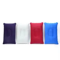 Hiking Beach Car Plane Air Pillows Head Rest Camp Gears Travel Pillow Portable Ultralight Inflatable PVC Nylon Square Pillow New 2