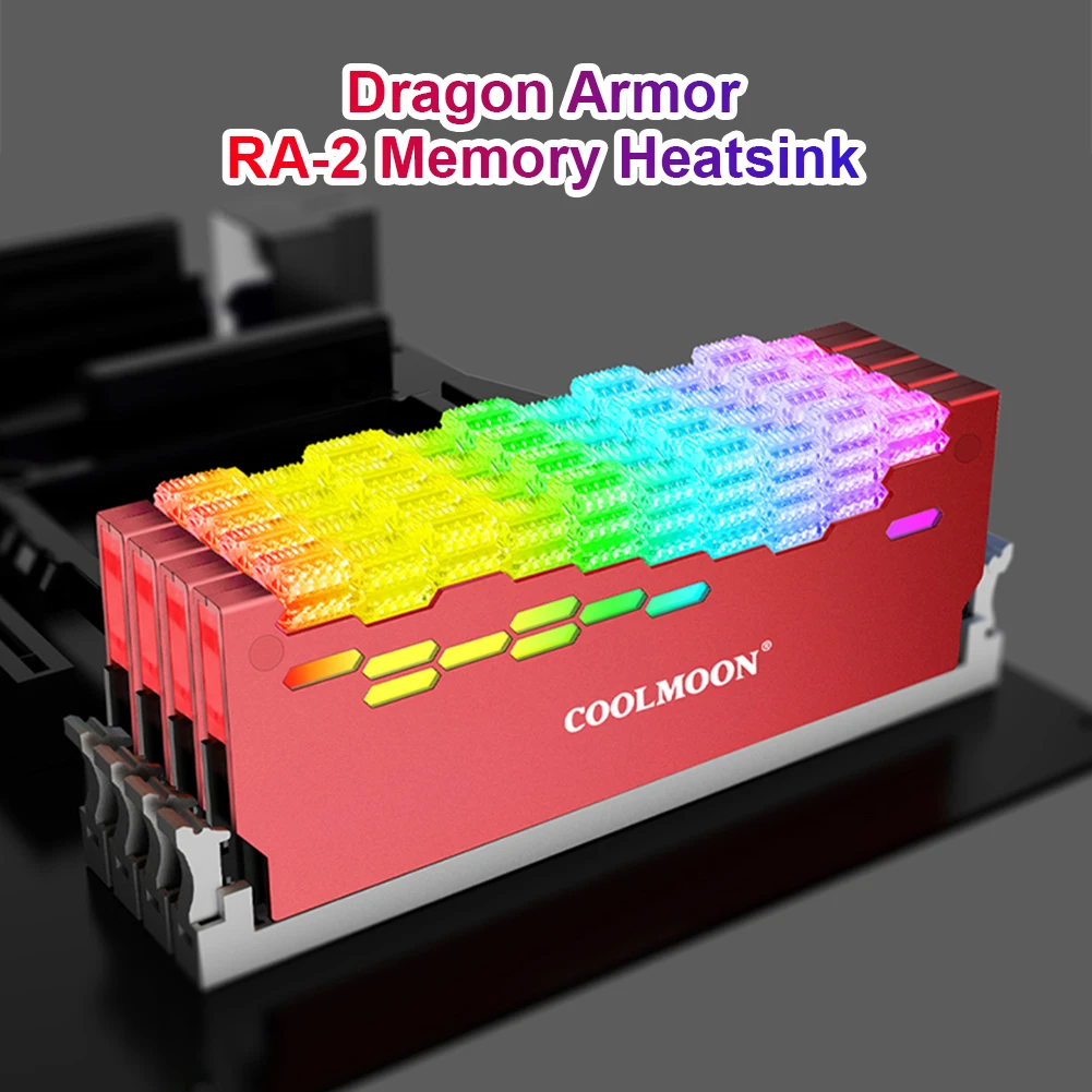 Refroidisseur Mémoire RAM DDR5 - Dissipateur Thermique Alliage Aluminium Avec Bande Thermique