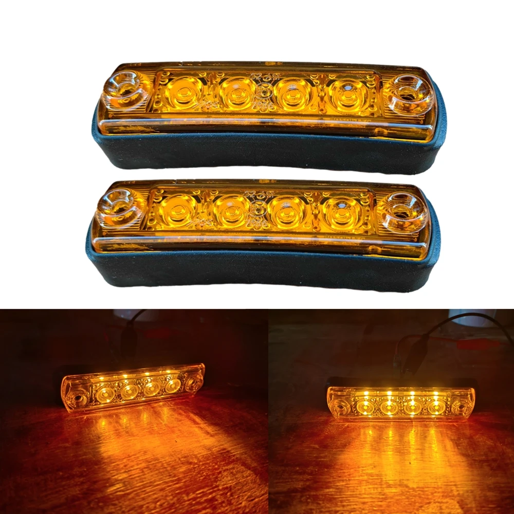 Feu De Marquage Latéral LED Compatible MAN - Pour TGA, TGL, TGS, TGM, TGX, F2000, L2000 - Neuf (peut Avoir Un Petit Défaut)