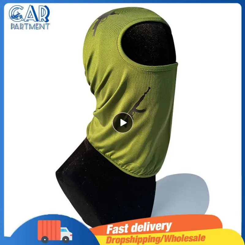 

1PCS Motorcycle Mask Men Cycling Balaclava Full Face Cover Shield Skiing Mask Hood Hat Quick Windproof Riding Headgear For