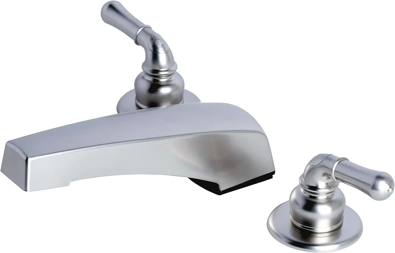 

3340BN мобильный дом с двумя ручками, неметаллический Регулируемый строительный наполнитель, матовое никелевое покрытие