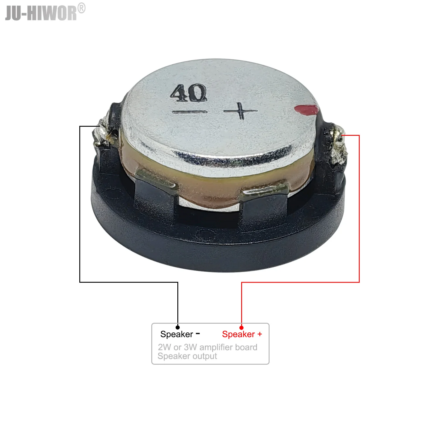 2pcs 4Ohms 3W 28mm 라운드 16mm 코어 네오디뮴 마그네틱 11.5mm 높은 스피커 1.1 인치 블루투스 휴대용 장비 확성기