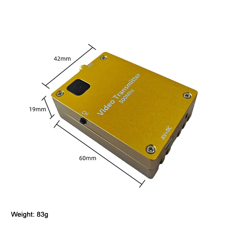 Description Picture 3 of item40km 500Mhz FPV Video Transmitter Receiver Drones Video Link  Drone VTX 8 Channels