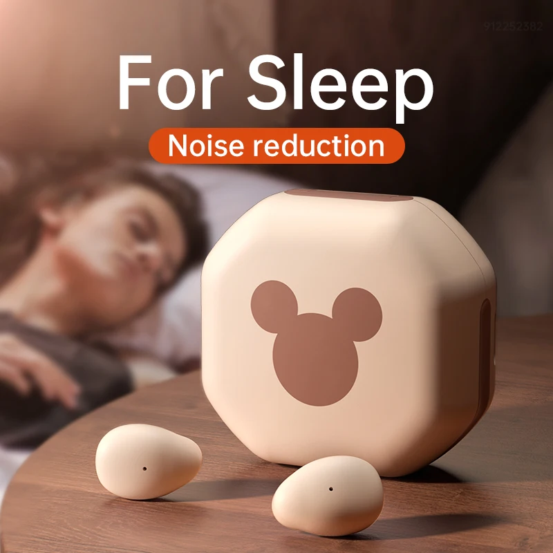 Wireless Bluetooth Headphones Tws Inear Invisible Sleep Earbuds For