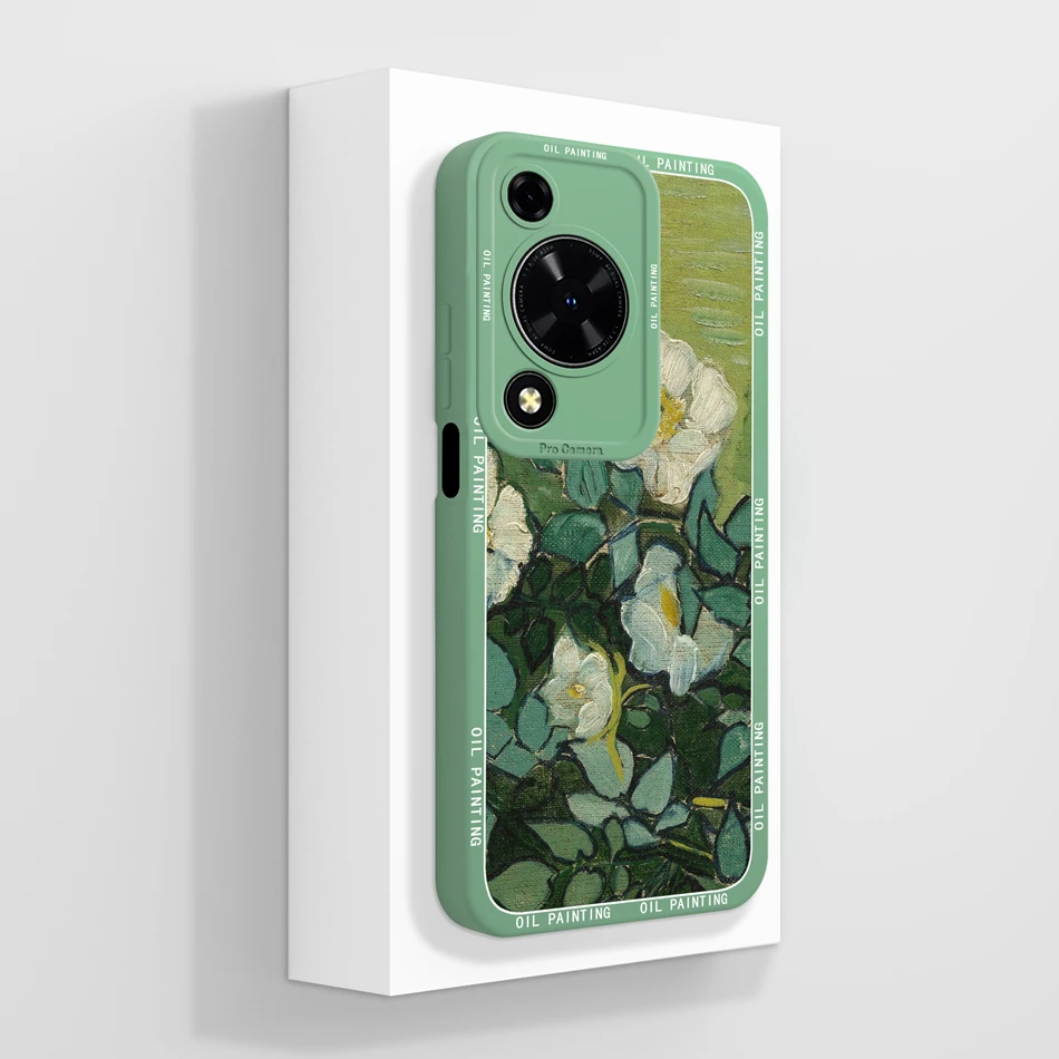Cute Design Phone Case with Camera Protector, Soft Liquid Silicone Protective Bumper