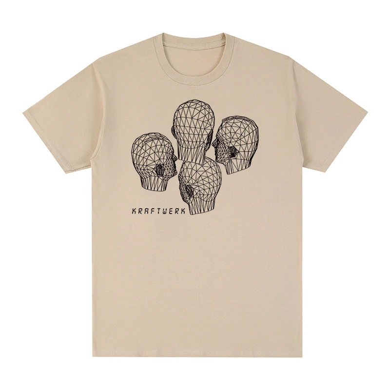 

Kraftwerk Vintage T-shirt 1978 Electro Pop Krautrock Devo Neu Summer Cotton T Shirt Men New TEE TSHIRT Womens Tops