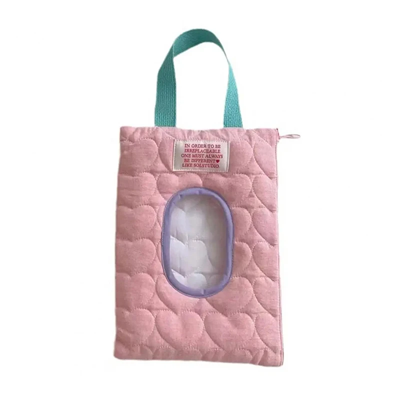 Color Portable Wipes Holder Case Cotton Baby Wet Wipe Pouch Reusable Refillable Cosmetic Pouch Useful Tissue Box 4