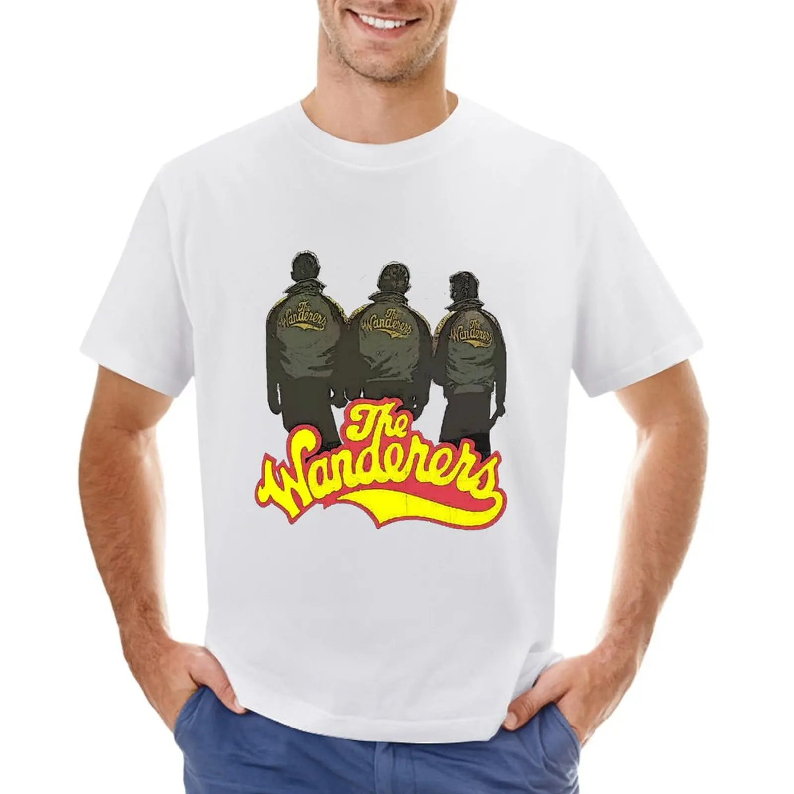 

The Wanderers T-shirt funnys summer top animal prinfor boys shirts graphic tees heavy weight t shirts for men