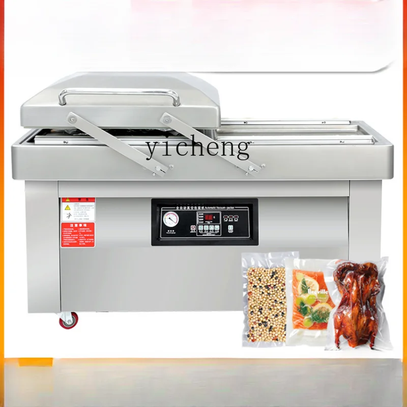 ZF Vacuum Packaging Machine Automatic Wet and Dry Compression Packaging Industrial Vacuum Machine