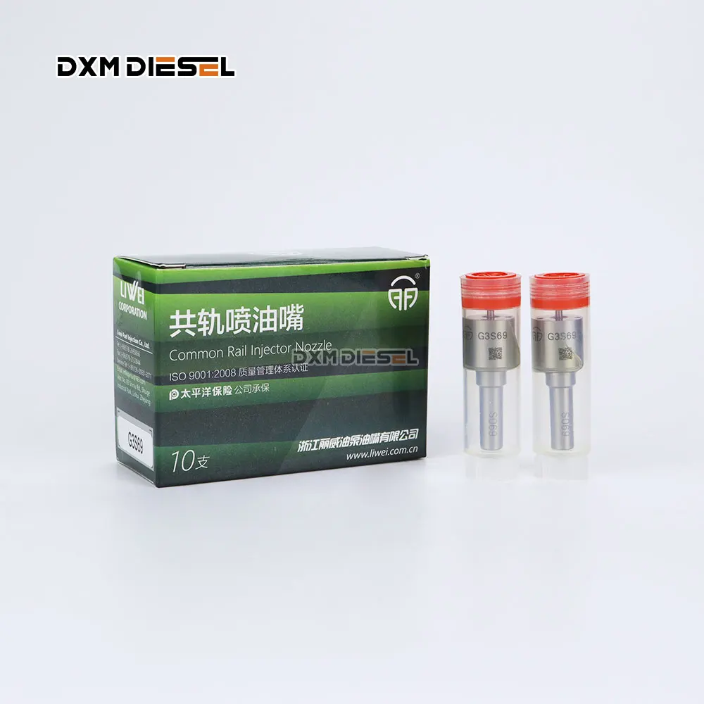 

10 pcs LIWEI G3S69 High Quality Common Rail fuel Injector Nozzle G3S69