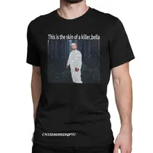 Camisetas Vintage de cuello redondo para hombre, camisa de manga corta con estampado de Mickey Pattinson, de pie, Tops de verano