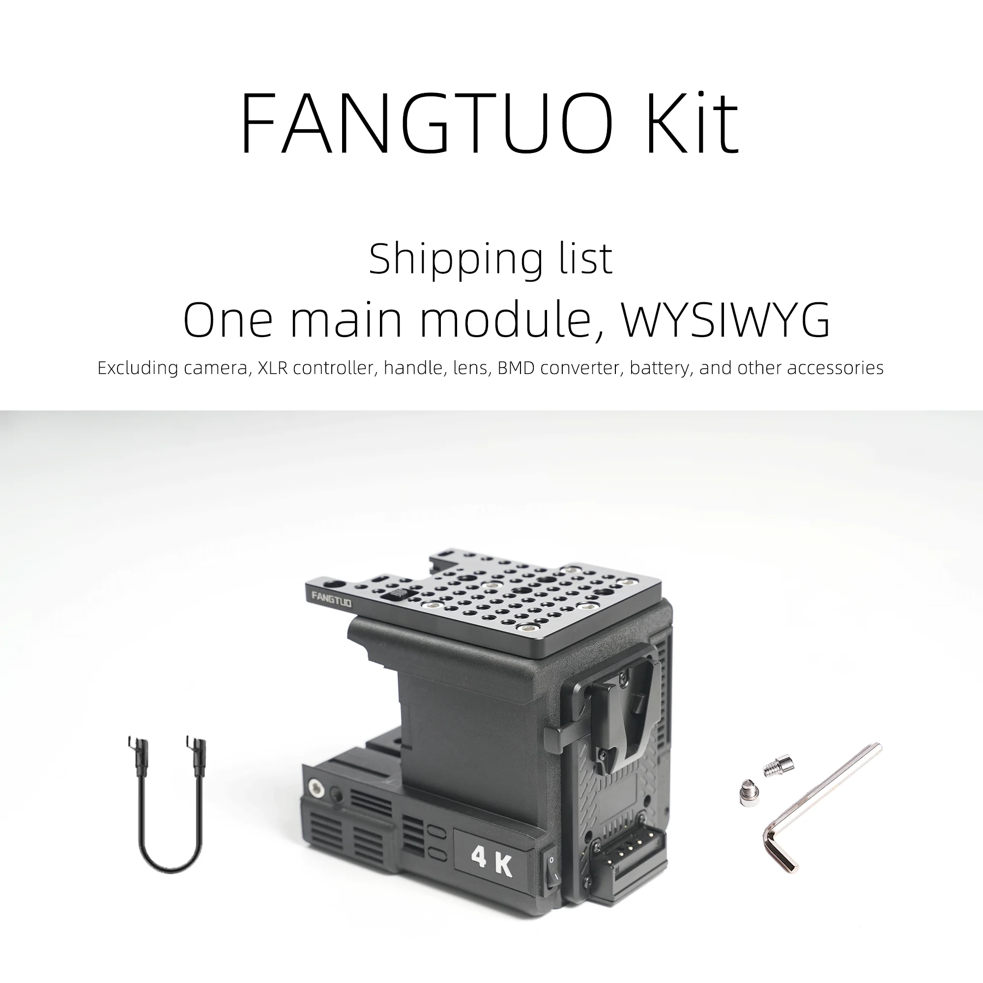Suitable for Sony FX3A film camera v-port battery kit expanded aluminum alloy ch