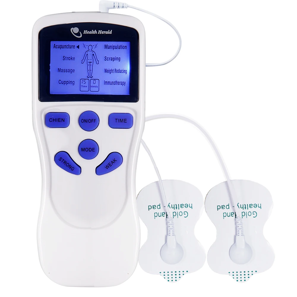 

8 Modes Low Frequency Massgae Device Muscle Stimulator Tens Machine Pulse Acupuncture Body Massager Myostimulation Apparatus