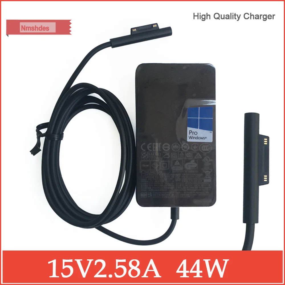마이크로소프트용  노트북 충전기 서피스 프로 44W 15V 2.58A 전원 공급 장..