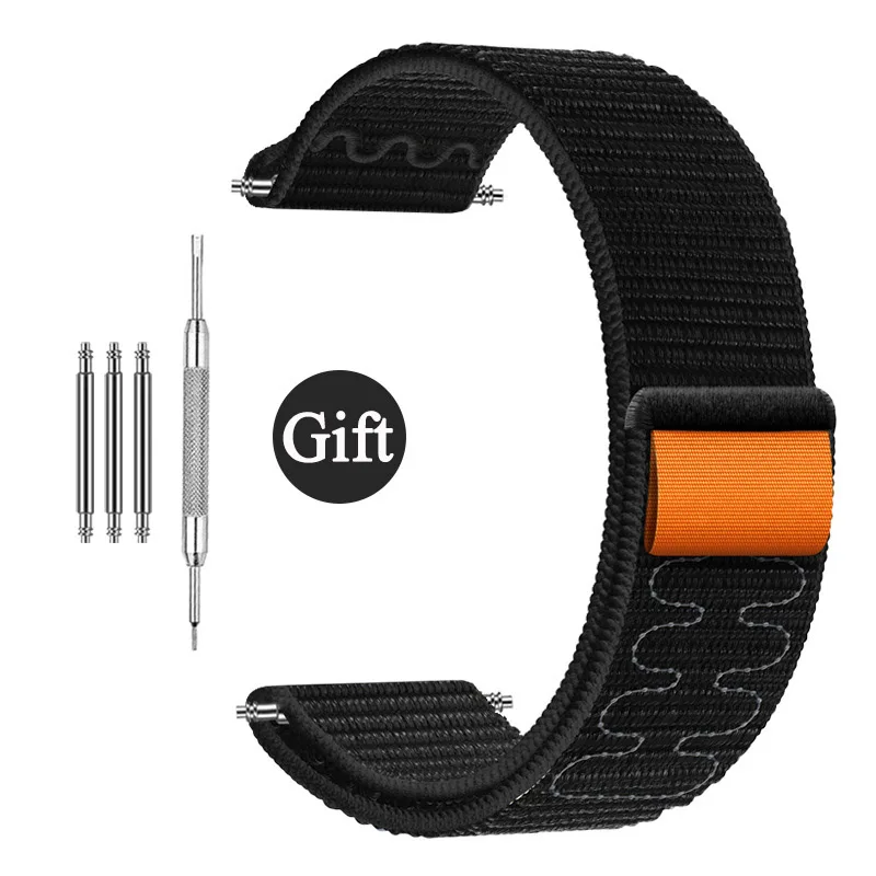 Premium 22mm Nylon Watch Strap – Durable Sport Bracelet Wristband