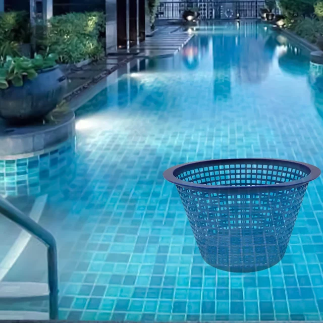 Szűrőtároló Medence Skimmer Zokni Nylon Szűrő Könnyen Felszerelhető Kosár Úszómedence Kiegészítők - Image 2
