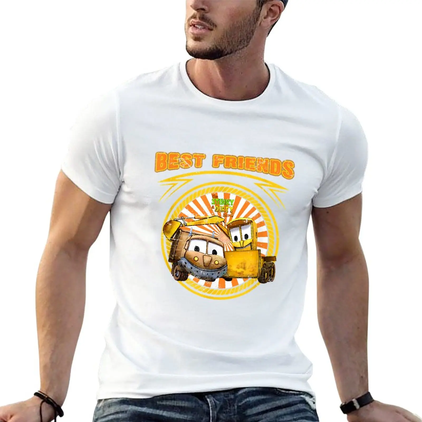 New Funny Stinky Dirty Best Friends For Men Women Kids T-Shirt Magliette Vuote Magliette Nere Magliette Grafiche Da Uomo Grandi E Alte