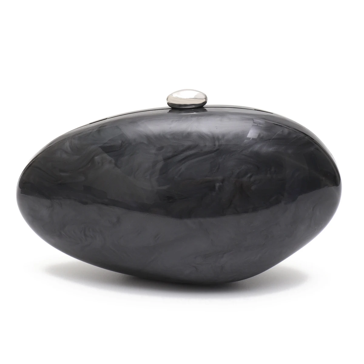 أزياء المرأة براقة أنيقة الجدة شل على شكل مخلب بلو...