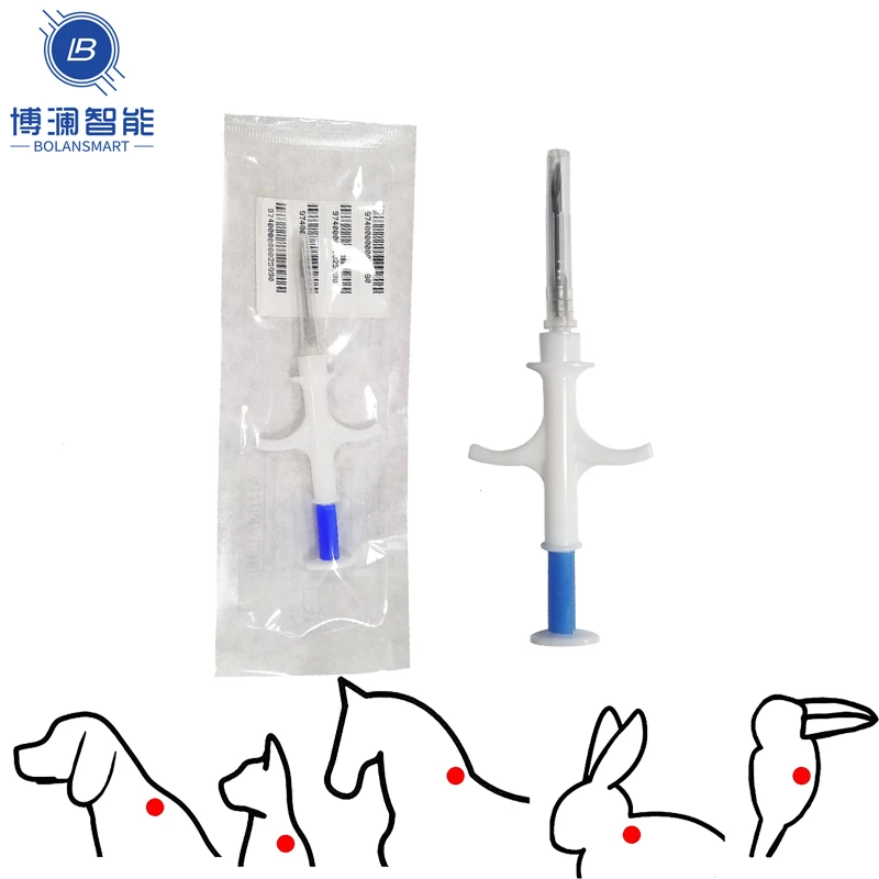 EMID 11784/85 FDX B Animal Microchip Syringe ID Implant Pet Chip Needle