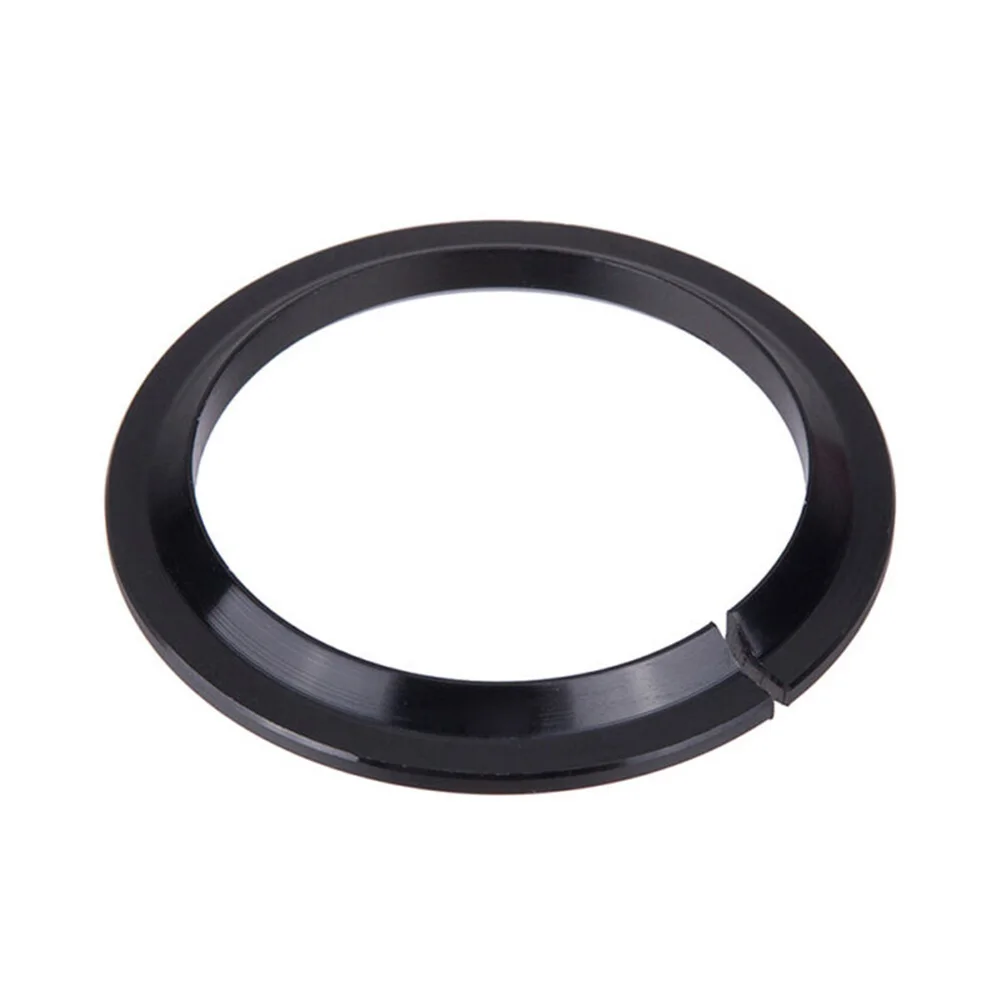 Bike Tapered Fork Open Crown Race Replacements Headset Base Ring For 1.5'' Fork Aluminum-Alloy Bicycle Headset Crown Race Part