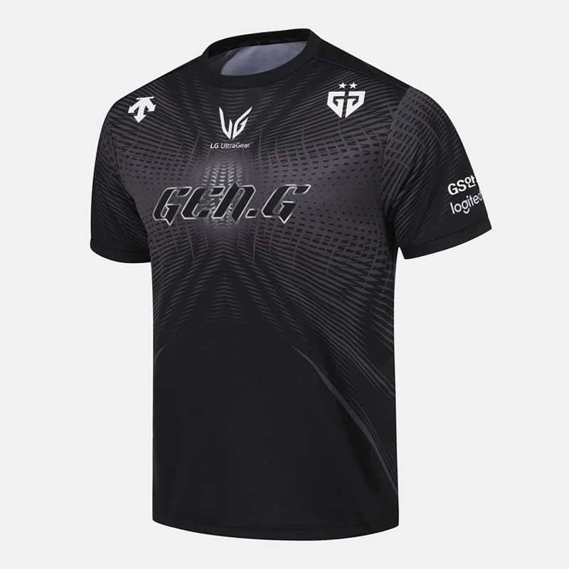 League Of Legends Esports Team Gen.G 2025, offizielles Spielertrikot der Welt, LOL-Uniformen, Nisex-Top-Lineal, Chovy-Fans, individuelles T-Shirt