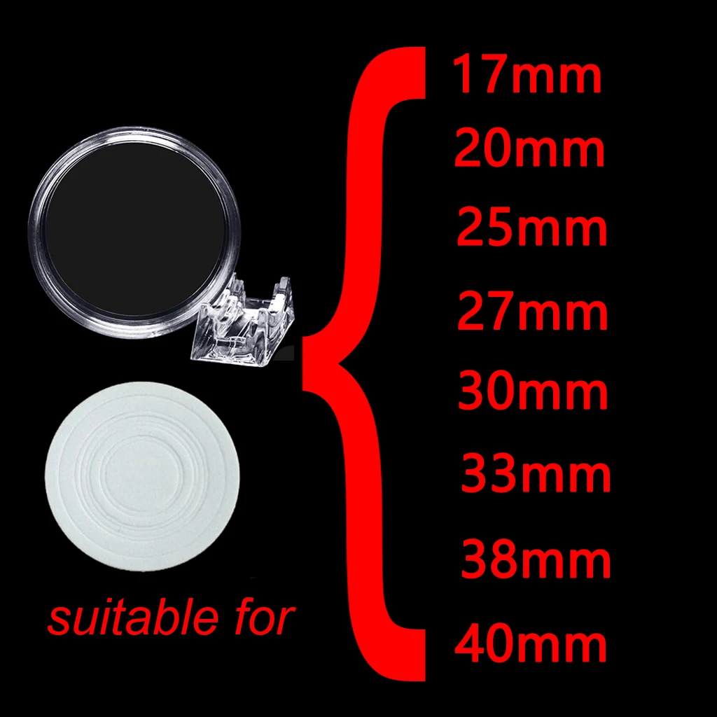 Air-Tite Coin Capsule H White Ring Coin Holder for 32mm Coins - $2.49