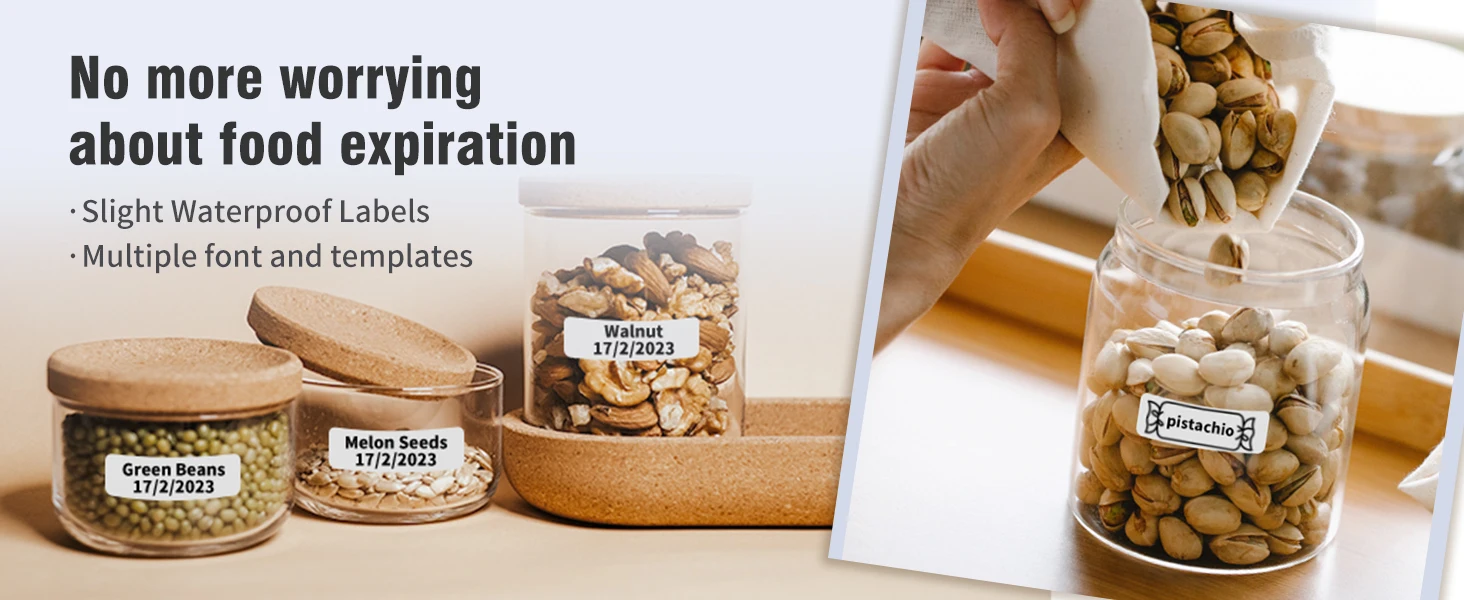 Phomemo A30 Portable Bluetooth Label Printer Sticker Maker 