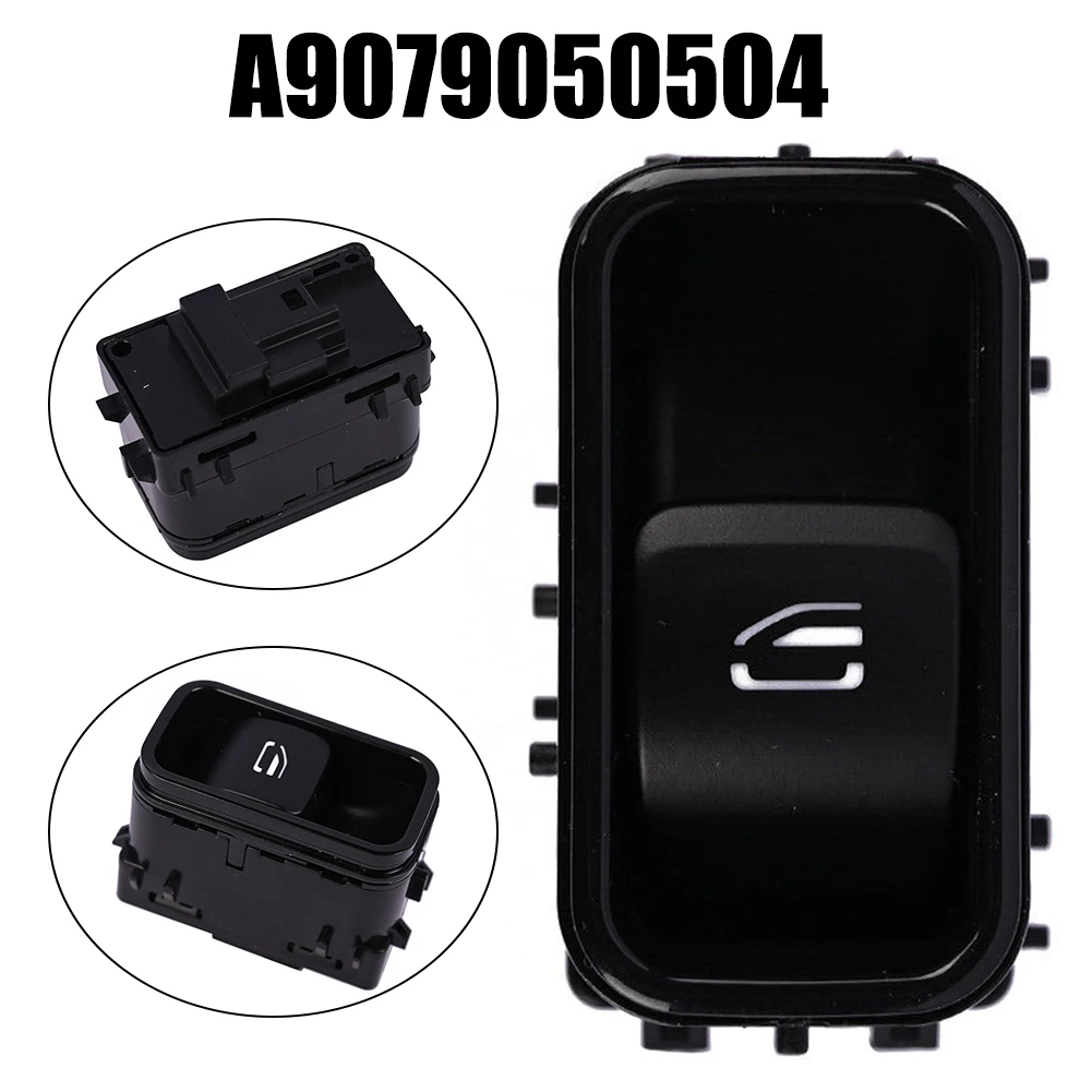 

1pc Black ABS Passenger Side Glass Switch For Mercedes For Sprinter 907 910 2019-2021 A9079050504 Interior Parts Switches Relays