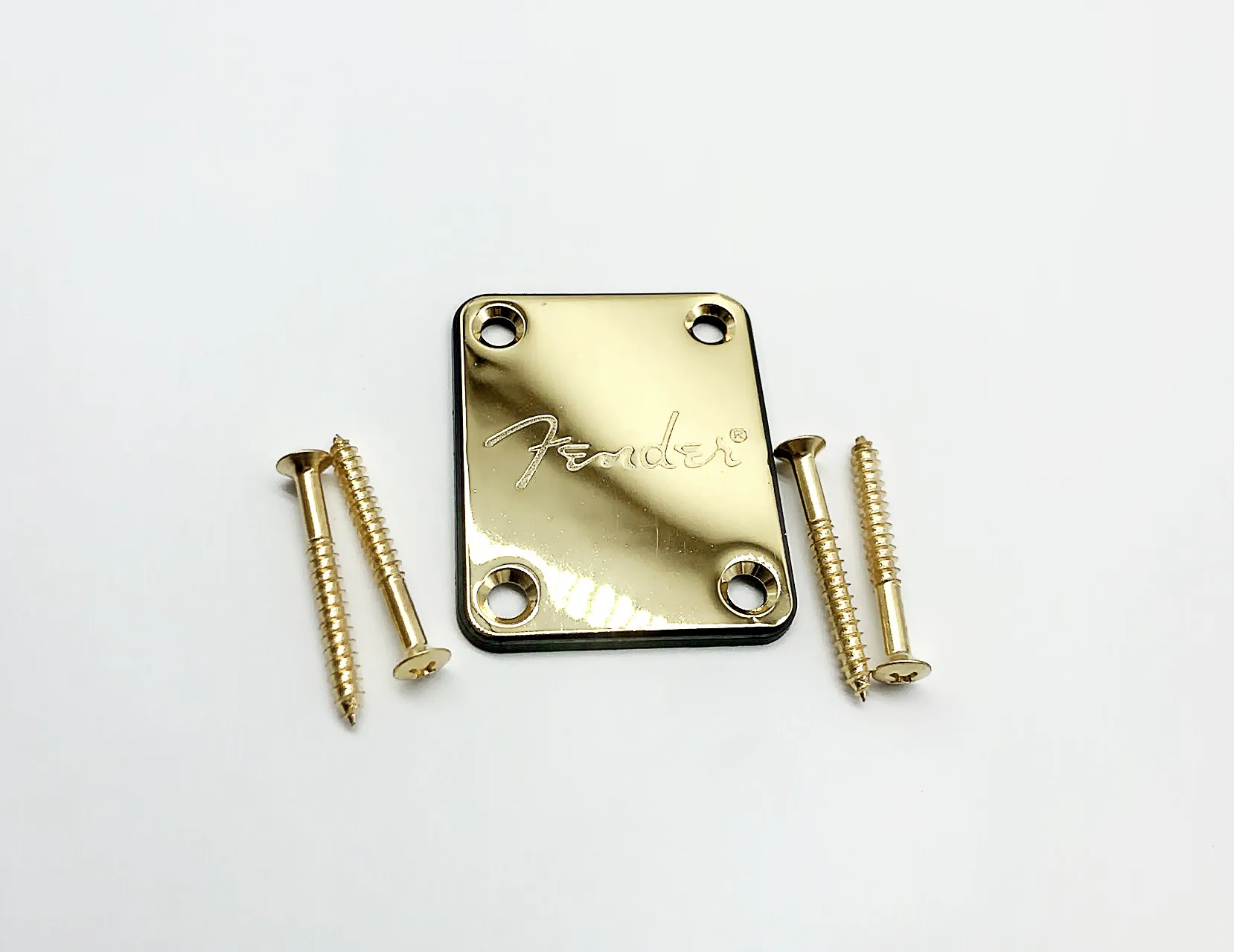 Professional Genuine F Neck Jointed Plate for Electric Guitars Accessories Gold Color Musical Instrument Made in Korea #3477